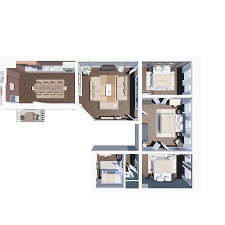 Stylish 4 Bedroom In Cph Apartamento Copenhaga