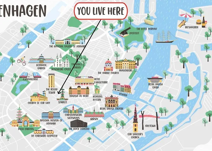 Stylish 4 Bedroom In Cph